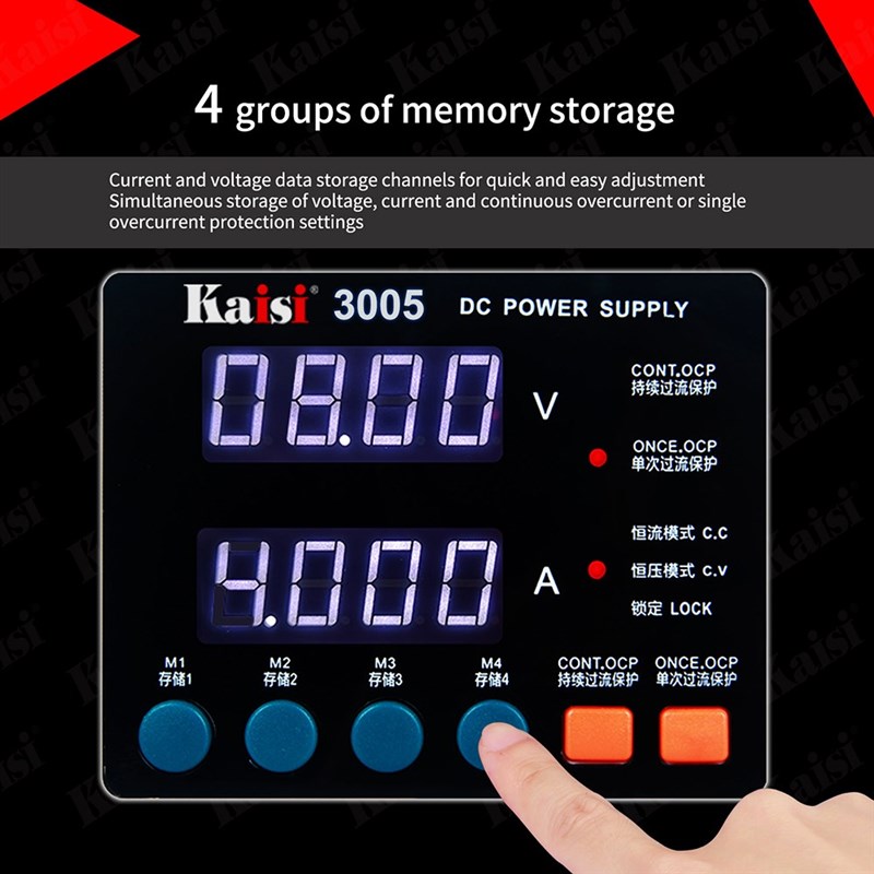 Kaisi 3005 30V 5mA Digital Adjustable DC Power Supply Labora