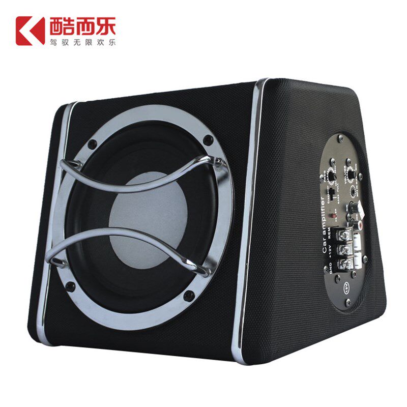 新款6寸12iV梯形有源汽车音响低音炮 车载音响改装音箱