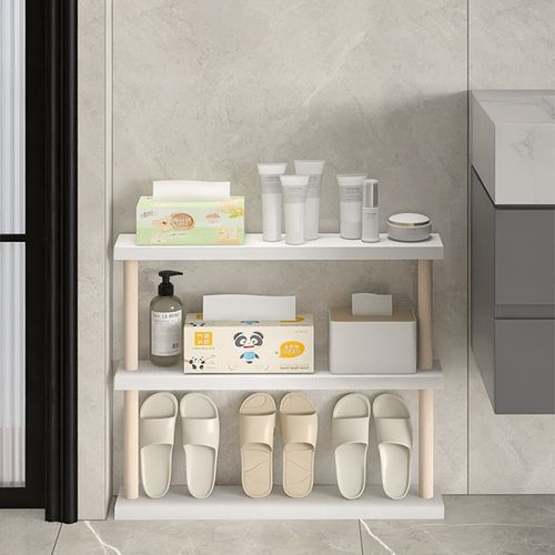 浴室门后置物架厕所墙角落地窄款收纳架厕所卫生间多层极窄架子