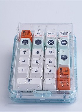 mojo68键机械键盘防尘罩亚克力透明84键防尘防水防踩踏键帽保护壳