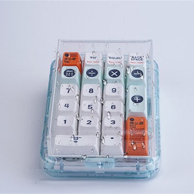 mojo68键机械键盘防尘罩亚克力透明84键防尘防水防踩踏键帽保护壳
