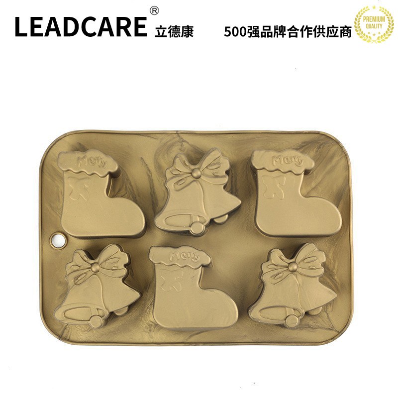 现货跨境热销圣诞树蛋糕模DIY烘焙用品硅胶模大号慕斯模具圣诞节
