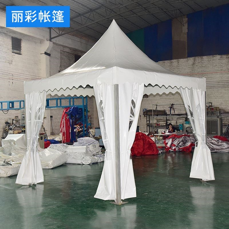 欧式尖顶帐篷户外婚礼豪华尖顶蓬 婚庆篷房欧式帐篷遮阳篷房