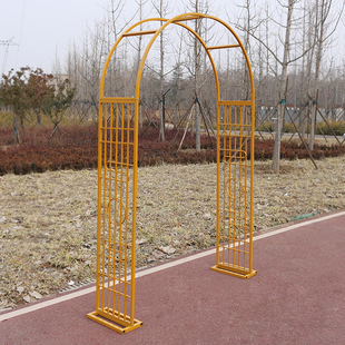 花支架绿萝植物架户外饰 网格爬藤架拱门花架婚庆花园月季 新款 中式