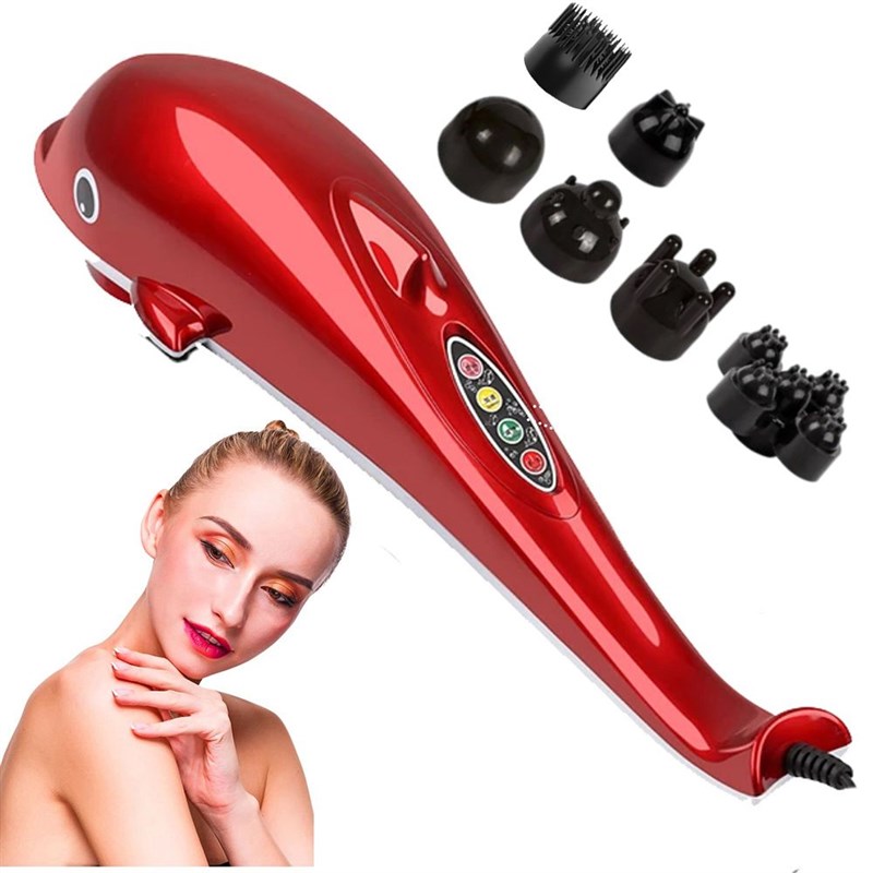 速发Electric Dolphin Massager Back Massage Hammer Vibration