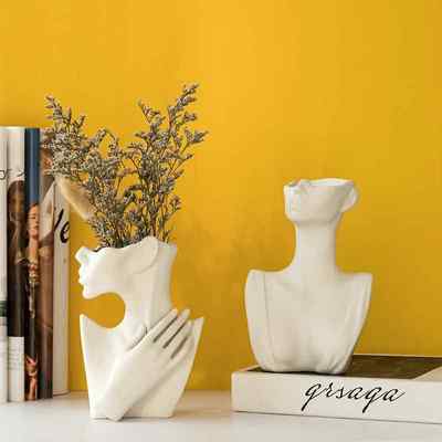 wVase Home DecorcoRoom Decoration Cerami  Vkses Desatop A