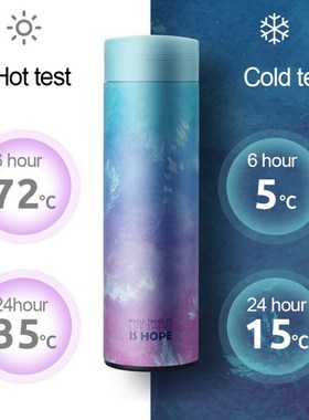 Vacuum Flask Tumbler Infuser Water-Bottle Travel Coffee Insu