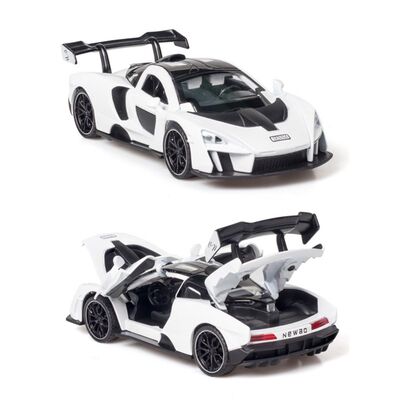 极速1/32 Diecast Alloy McLaren Senna Sports Car Model Toy Si