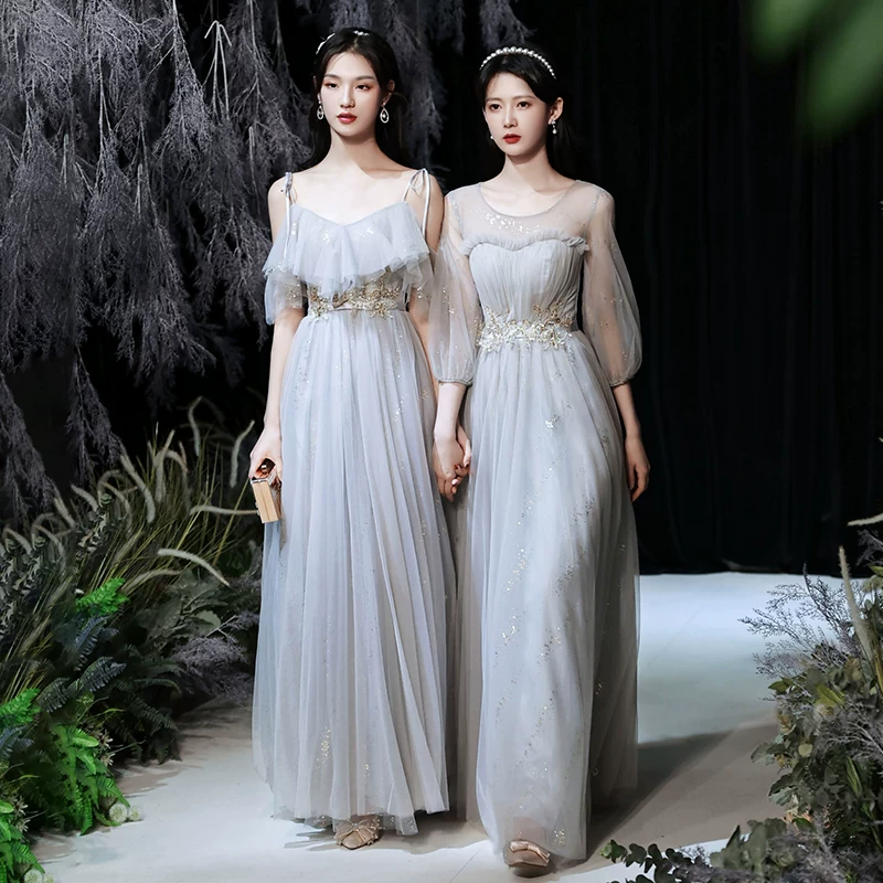 Long bridesmaid dress, evening dress, for bridesmaid, 2021 collection