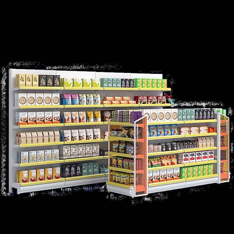 中嘉超市货架展示架亚克力单双面多层置物架便利店文具店小卖部架,商业/办公家具,超市货架,淘宝优惠券,粉丝福利购,淘宝优惠卷