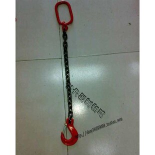 订制吊钩吊环可厂吊挂钩腿具链索铁链新套起重Z成链条双吊吊具