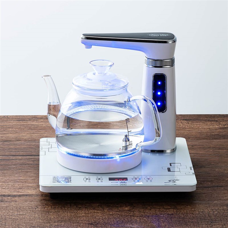 全自动上水烧水壶玻璃家用茶艺炉抽水加水器家用电热煮水煲开水煲