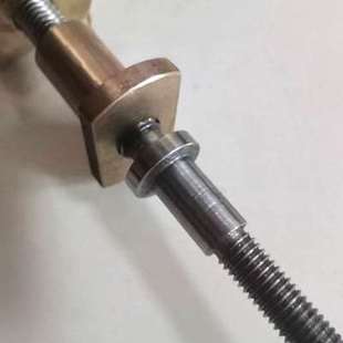 T型丝杆正牙反牙多头单头左旋右旋定制304不锈钢梯形丝杆螺母订做