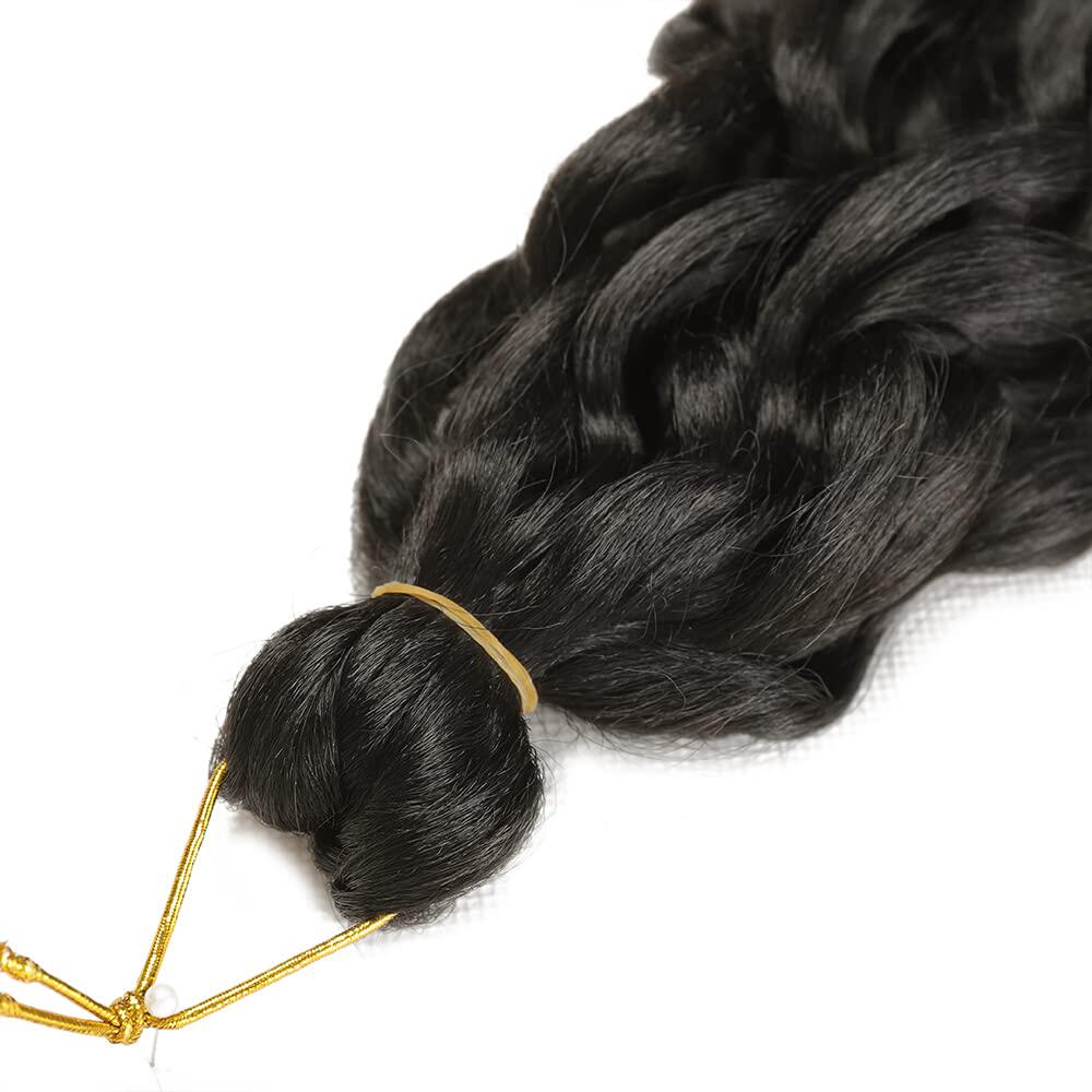 推荐钩针拉美卷泡面头假发夏威夷卷发hawii curl braiding twist