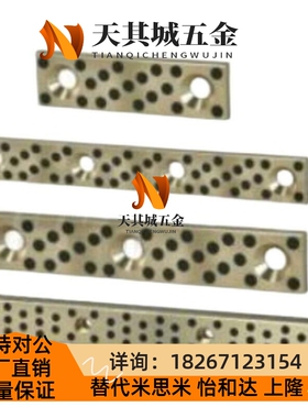 替代怡和达OBG01-W20-L30 OBG01-W20-L40 无油线性滑板 两面研磨