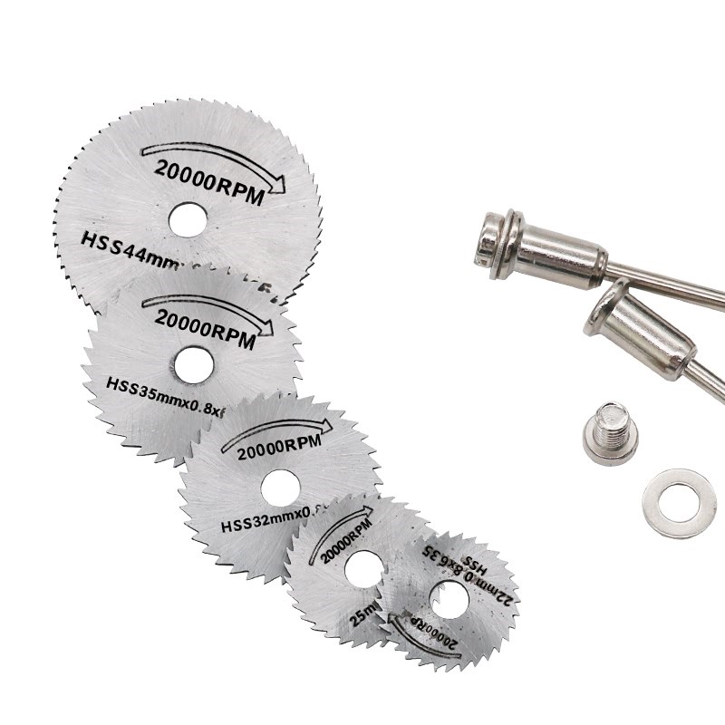 7pcs set Mini HSS Circular Saw Blade Rotary Tool  Dremel Met