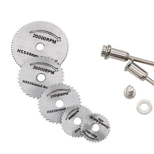 7pcs set Mini HSS Circular Saw Blade Rotary Tool  Dremel Met
