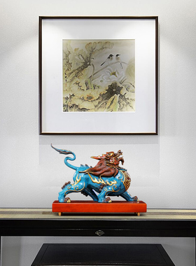 铜貔貅招财摆件一对家居客厅玄关貔恘装饰品公司开业乔迁礼品