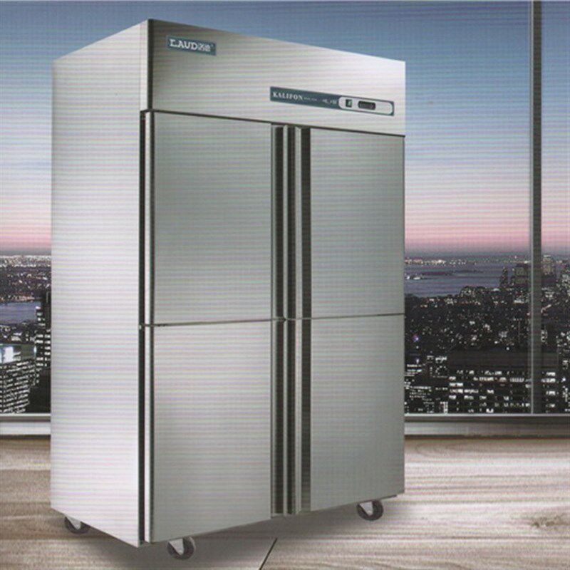 洛德四门风冷商用冰箱无霜冰柜u冷冻db0.4l2ldf保鲜大容量四门冰