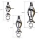 Ring 速发Metal col toys sex Multi Butt Anal plug anal size