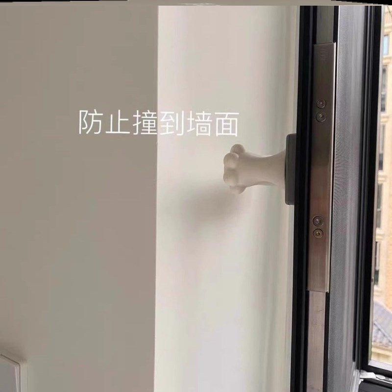 防撞硅胶门把手把套门锁套护套门把套防保护套窗户把卫生间门拉手