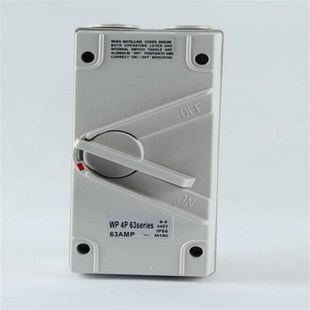 户外安全三相开关防水负Y荷开关断路 440V防水隔离开关 AA4P 63A