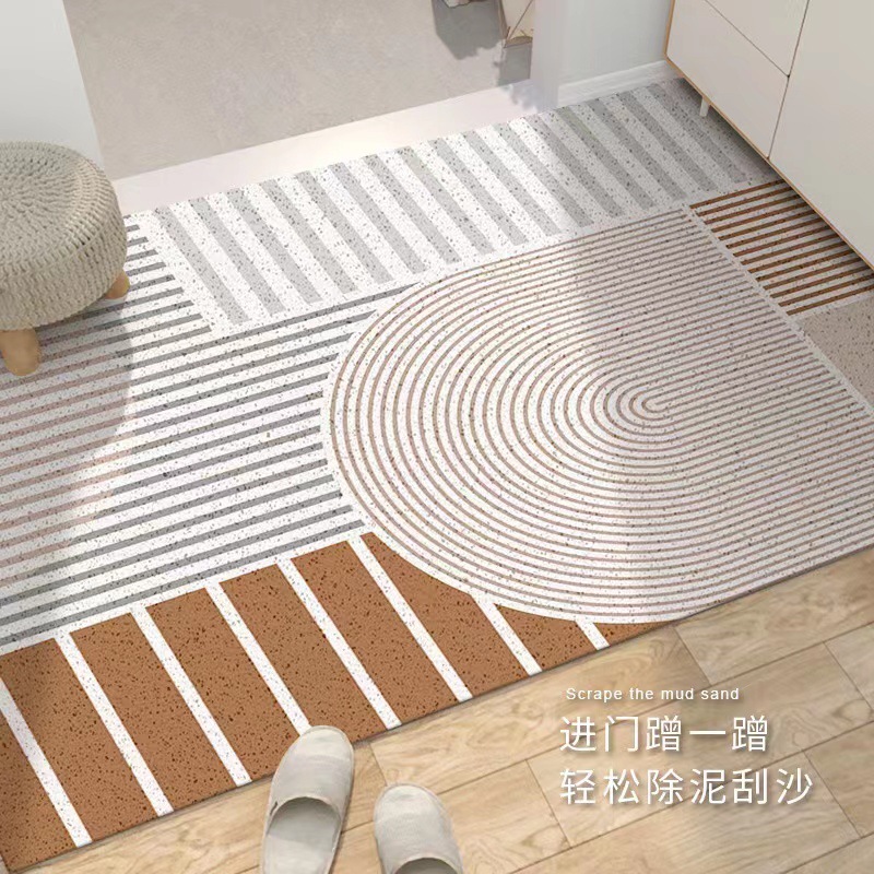 清新入户门d地垫脚踏垫大门口地毯进户门脚垫门垫家用进门丝圈地