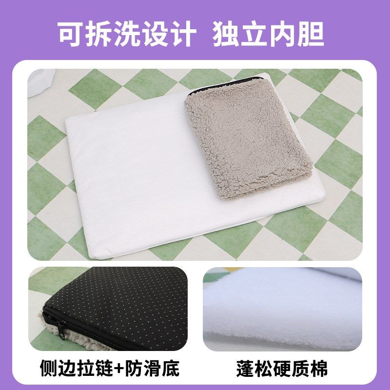 跨境宠物自热垫k冬季保暖猫窝可拆洗棉花绒防滑柔软蓬松狗狗睡垫,宠物/宠物食品及用品,狗窝/屋/帐篷/沙发,淘宝优惠券,粉丝福利购,淘宝优惠卷