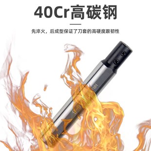 ll数控车床小孔内孔刀套SHB小径刀杆内孔夹套圆柄D20减径套SHB12
