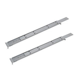 网络机柜4U服务器机箱导轨 四节滑轨免工具安装 19英寸机架式 抽拉式