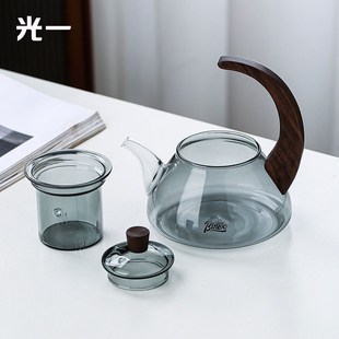 8Y玻璃a泡茶壶家用耐高温煮茶壶电陶炉烧水冲泡茶煮茶器茶具套装