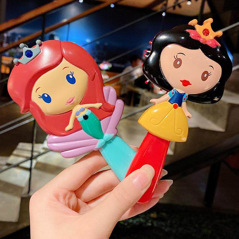 超梳可爱卡通儿童梳子女童宝宝公主小女孩气梳梳少女心囊子女萌头