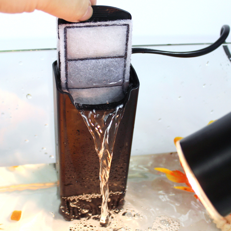 宠物水龟用品乌龟缸过滤器低水位静音过滤泵滤材内置净水器