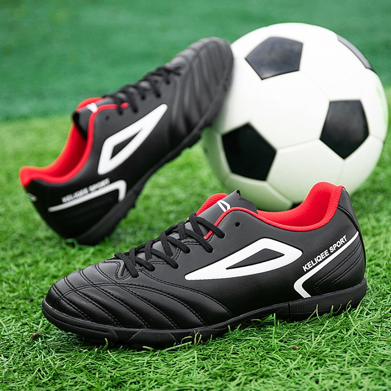 足球鞋低帮男款碎钉专业男童训练鞋  防滑耐磨时尚休闲足球运动鞋