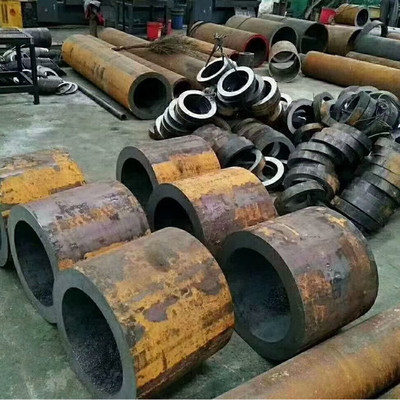 无缝钢管切割大小口径厚壁20号45#16mn42crmo40cr碳钢空心圆管A3
