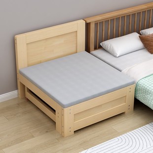 实木沙发折叠床两用卧室小户型榻榻米单人床儿童带护栏推拉伸缩床