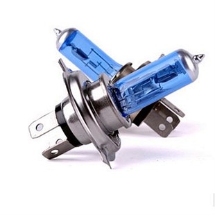 汽車(chē)燈泡12V55W超白光H1H7聚光H3H4遠(yuǎn)近一體大燈24V100W貨車(chē)卡車(chē)