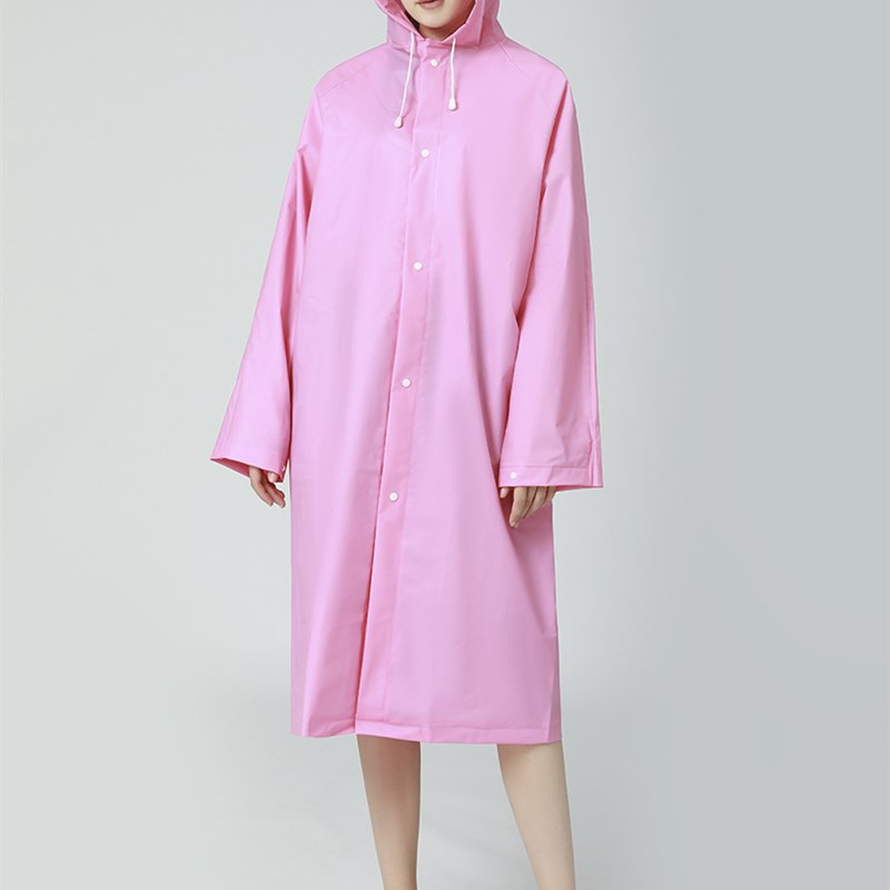 推荐Adult EVA Raincoat Thick Frosted Portable Lightweight Po 婴童用品 雨衣 原图主图