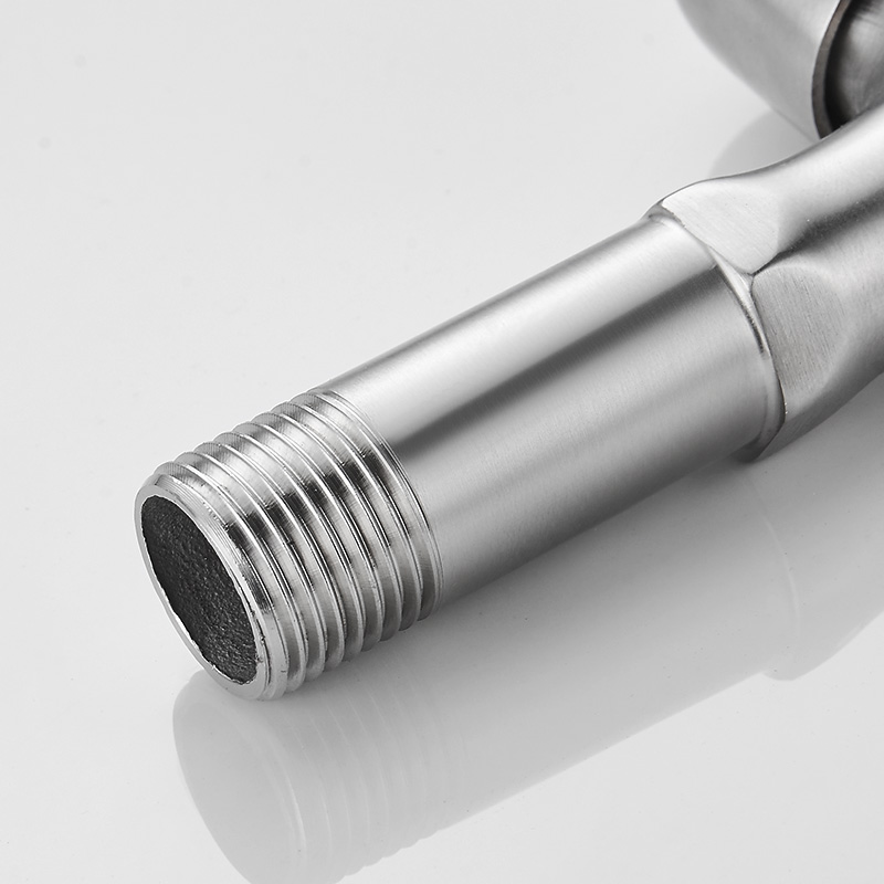 304不a锈钢水龙头洗衣机龙头专用加长水嘴接头家用4分快开普通单