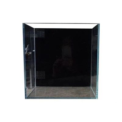 30方背滤海缸套餐二狗水族v新款玻璃小方缸珊瑚桌面新手微缸海水