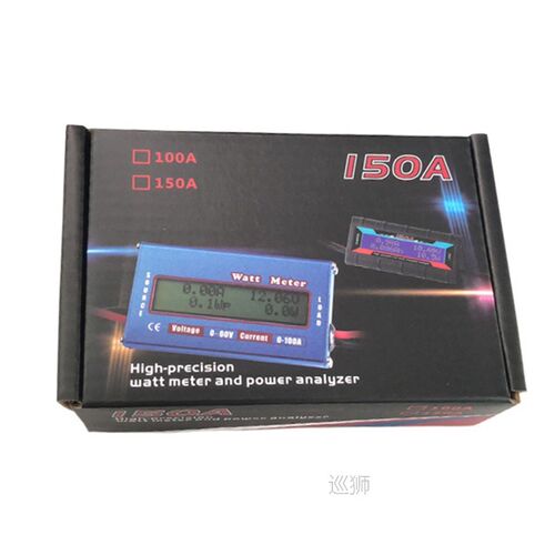 LCD Screen  Digital Wattmeter High Precision Power Meter RC