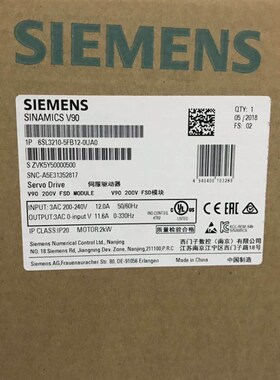 6SN1141-1BB0模-0FA1-SIMODRIVE616馈电模块/回馈0块120/156kW