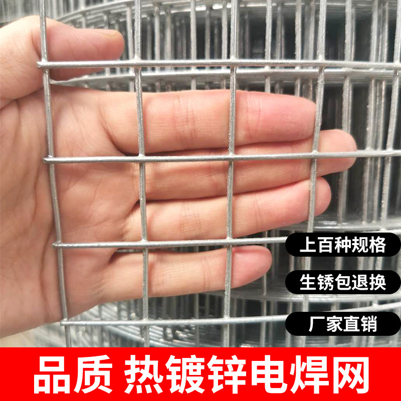 镀锌铁丝网围栏户外护栏铁网家用养殖围网养鸡钢丝网格小孔防护网