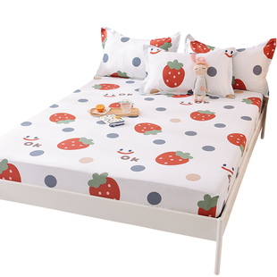 定制床笠100全棉1.2m儿童1.35米上下床150x190床罩榻榻米夏款