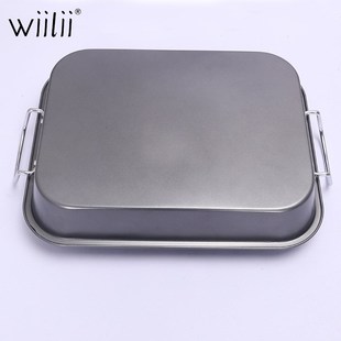 Stainless Steel Nonstick Roasting Pan Rectangular Deep Dish