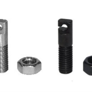 L40 缺口孔 L20 L25 L15 拉伸弹簧用支柱 FFL01 L30