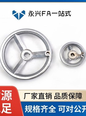 圆轮缘手轮 固定手柄型 HAL01-D100/D125/D160/D200 代替怡合达