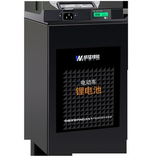 厂家威猛电动车锂电池48v三轮车72v伏外卖专用6N0v20a三元锂电瓶