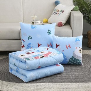 抱枕被定制两用办公室午睡枕车内枕头沙发靠背汽车靠枕抱枕空调被