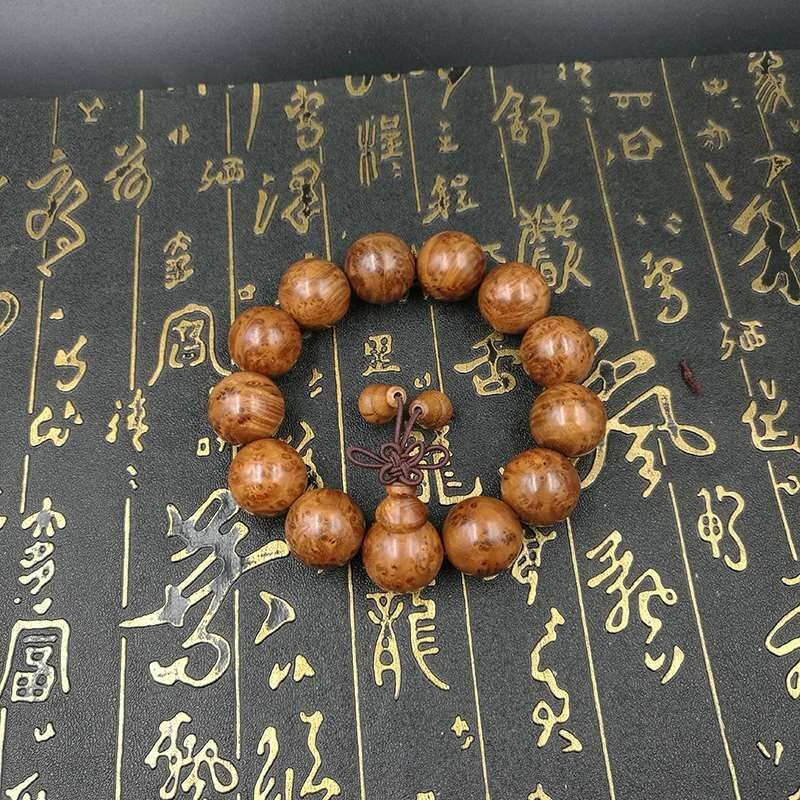 麻梨疙瘩手串满花老料1.8男麻利手串1.6佛珠女火琉璃手Y把件工艺